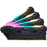 Corsair Vengeance CMW32GX4M4D3600C16 memoria 32 GB 4 x 8 GB DDR4 3600 MHz Nero, 32 GB, 4 x 8 GB, DDR4, 3600 MHz, 288-pin DIMM