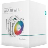 DeepCool AG620 WH ARGB, raffreddamento CPU  bianco