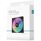 DeepCool FD12 ARGB 120x120x25, Ventola Nero