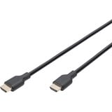 Digitus Cavo di collegamento HDMI Ultra High Speed, con Ethernet, UHD 8K Nero