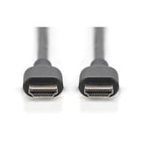 Digitus Cavo di collegamento HDMI Ultra High Speed, con Ethernet, UHD 8K Nero