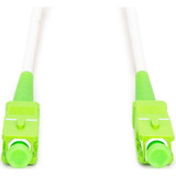 Digitus Cavo patch in fibra ottica simplex, rinforzato in acciaio, monomodale, SC/APC > SC/APC bianco