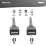 Digitus DB-330124-010-S, Cavo Nero