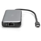 Digitus Docking station USB-C a 7 porte grigio/Nero