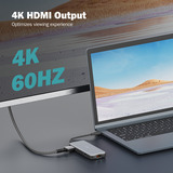 Digitus Docking station USB-C a 7 porte grigio/Nero