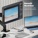 Digitus Docking station USB-C a 7 porte grigio/Nero