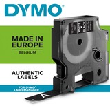Dymo D1 - Standard Etichette - Bianco su nero - 19mm x 7m Bianco su nero, Poliestere, Belgio, -18 - 90 °C, DYMO, LabelManager, LabelWriter 450 DUO