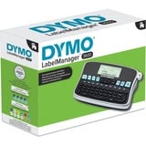 Dymo LabelManager ™ 360D QWZ, Stampa etichette Nero/Argento, QWERTZ, D1, Trasferimento termico, 180 x 180 DPI, 12 mm/s, Cablato