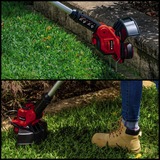 EINHELL GE-CT 18/28 Li-Solo 28 cm Batteria Nero, Rosso rosso/Nero, Tagliabordi, 28 cm, Impugnatura a D con avvolgimento filo, 1,6 mm, 5 m, 8000 Giri/min