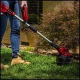 EINHELL GE-CT 18/28 Li-Solo 28 cm Batteria Nero, Rosso rosso/Nero, Tagliabordi, 28 cm, Impugnatura a D con avvolgimento filo, 1,6 mm, 5 m, 8000 Giri/min
