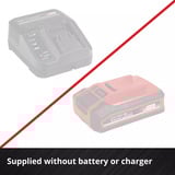 EINHELL PICOBELLA 1400 Giri/min Batteria, Spazzatrici stradali rosso/Nero, 1400 Giri/min, 11,5 cm, 21,5 cm, Rosso, Batteria, 4,1 kg