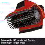 EINHELL PICOBELLA 1400 Giri/min Batteria, Spazzatrici stradali rosso/Nero, 1400 Giri/min, 11,5 cm, 21,5 cm, Rosso, Batteria, 4,1 kg