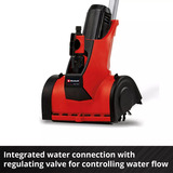 EINHELL PICOBELLA 1400 Giri/min Batteria, Spazzatrici stradali rosso/Nero, 1400 Giri/min, 11,5 cm, 21,5 cm, Rosso, Batteria, 4,1 kg