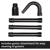 EINHELL Soffiatore per foglie a batteria professionale GP-LB 18/200 Li GK - Solo, 18 Volt rosso/Nero