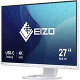 EIZO FlexScan EV2740S-WT Monitor PC 68,6 cm (27") 3840 x 2160 Pixel 4K Ultra HD LCD Bianco, Monitor LED bianco, 68,6 cm (27"), 3840 x 2160 Pixel, 4K Ultra HD, LCD, 6 ms, Bianco