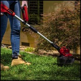 Einhell GE-CT 18/28 Li-Solo 28 cm Batteria Nero, Rosso rosso/Nero, Tagliabordi, 28 cm, Impugnatura a D con avvolgimento filo, 1,6 mm, 5 m, 8000 Giri/min