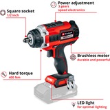 Einhell IMPAXXO 18/400 rosso/Nero