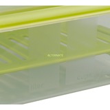 Emsa CLIP & GO XL Contenitore per il pranzo 1,3 L Verde, Trasparente 1 pz trasparente/Verde, Contenitore per il pranzo, Adulto, Verde, Trasparente, Monocromatico, Quadrato, Germania