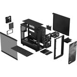 Fractal Design Meshify 2 Lite Nero, Chassis Tower Nero, PC, Nero, ATX, EATX, micro ATX, Mini-ITX, Acciaio, Vetro temperato, 18,5 cm, 47,6 cm