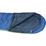 High Peak Sacco a pelo a coperta Frazer 200 blu/blu scuro