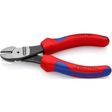 KNIPEX 74 02 140 pinza Pinze da taglio diagonale rosso, Pinze da taglio diagonale, Acciaio al cromo vanadio, Plastica, Blu/Rosso, 14 cm, 157 g