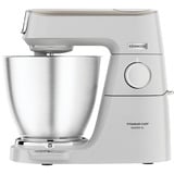 Kenwood Titanium Chef Baker XL Lite - Impastatrice planetaria, 3 ganci e fruste,1200W, 7L, Bianco (KVL65.001WH), Robot da cucina bianco, 3 ganci e fruste,1200W, 7L, Bianco (KVL65.001WH), 7 L, Bianco, Manopola, Miscelatura, Acciaio inox, Metallo