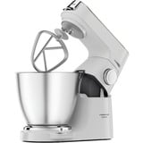 Kenwood Titanium Chef Baker XL Lite - Impastatrice planetaria, 3 ganci e fruste,1200W, 7L, Bianco (KVL65.001WH), Robot da cucina bianco, 3 ganci e fruste,1200W, 7L, Bianco (KVL65.001WH), 7 L, Bianco, Manopola, Miscelatura, Acciaio inox, Metallo