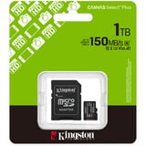 Kingston SDCS3/1TB, Scheda di memoria Nero