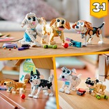 LEGO Creator 31137 Adorabili Cagnolini, Set 3 in 1 con Bassotto, Carlino, Barboncino e altri Animali, Giocattolo da Costruire, Giochi di costruzione Set 3 in 1 con Bassotto, Carlino, Barboncino e altri Animali, Giocattolo da Costruire, Set da costruzione, 7 anno/i, Plastica, 475 pz, 596 g