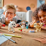 LEGO Creator 31137 Adorabili Cagnolini, Set 3 in 1 con Bassotto, Carlino, Barboncino e altri Animali, Giocattolo da Costruire, Giochi di costruzione Set 3 in 1 con Bassotto, Carlino, Barboncino e altri Animali, Giocattolo da Costruire, Set da costruzione, 7 anno/i, Plastica, 475 pz, 596 g