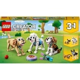 LEGO Creator 31137 Adorabili Cagnolini, Set 3 in 1 con Bassotto, Carlino, Barboncino e altri Animali, Giocattolo da Costruire, Giochi di costruzione Set 3 in 1 con Bassotto, Carlino, Barboncino e altri Animali, Giocattolo da Costruire, Set da costruzione, 7 anno/i, Plastica, 475 pz, 596 g