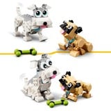 LEGO Creator 3-in-1 Adorabili cagnolini, Giochi di costruzione Set da costruzione, 7 anno/i, Plastica, 475 pz, 596 g