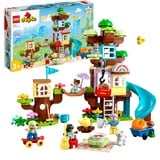 LEGO DUPLO Casa sull’albero 3 in 1, Giochi di costruzione Set da costruzione, 3 anno/i, Plastica, 126 pz, 2,31 kg