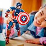 LEGO Marvel Super Heroes Personaggio di Captain America, Giochi di costruzione Set da costruzione, 8 anno/i, Plastica, 310 pz, 345 g