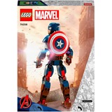 LEGO Marvel Super Heroes Personaggio di Captain America, Giochi di costruzione Set da costruzione, 8 anno/i, Plastica, 310 pz, 345 g