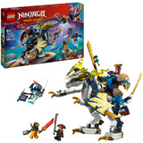 LEGO NINJAGO 71843 Mech Cavalca-Drago di Rogue, con Drago Giocattolo, Mech, 4 Minifigure e Spada Rivelatrice, Idea Regalo 8+, Giochi di costruzione con Drago Giocattolo, Mech, 4 Minifigure e Spada Rivelatrice, Idea Regalo 8+, Set da costruzione, 8 anno/i, Plastica, 584 pz, 710 g
