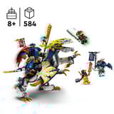 LEGO NINJAGO Mech cavalca-drago di Rogue, Giochi di costruzione Set da costruzione, 8 anno/i, Plastica, 584 pz, 710 g