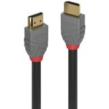 Lindy 36954 cavo HDMI 3 m HDMI tipo A (Standard) Nero grigio, 3 m, HDMI tipo A (Standard), HDMI tipo A (Standard), Compatibilità 3D, 48 Gbit/s, Nero