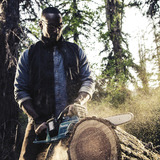 Makita Motosega a batteria DUC353PG4, 36 Volt (2x18V), Sega a catena blu/Nero