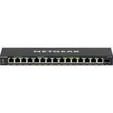 Netgear GS316EP-100PES switch di rete Gestito Gigabit Ethernet (10/100/1000) Supporto Power over Ethernet (PoE) Nero Nero, Gestito, Gigabit Ethernet (10/100/1000), Full duplex, Supporto Power over Ethernet (PoE)