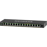 Netgear GS316EP-100PES switch di rete Gestito Gigabit Ethernet (10/100/1000) Supporto Power over Ethernet (PoE) Nero Nero, Gestito, Gigabit Ethernet (10/100/1000), Full duplex, Supporto Power over Ethernet (PoE)