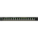 Netgear GS316EP-100PES switch di rete Gestito Gigabit Ethernet (10/100/1000) Supporto Power over Ethernet (PoE) Nero Nero, Gestito, Gigabit Ethernet (10/100/1000), Full duplex, Supporto Power over Ethernet (PoE)