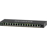 Netgear GS316EP Gestito Gigabit Ethernet (10/100/1000) Supporto Power over Ethernet (PoE) Nero, Interruttore Nero, Gestito, Gigabit Ethernet (10/100/1000), Full duplex, Supporto Power over Ethernet (PoE)