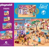 PLAYMOBIL Miradero Tack Shop Set di figure giocattolo, 4 anno/i, Plastica, 92 pz, 598,28 g