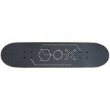 RAM 12681, Skateboard grigio/Bianco