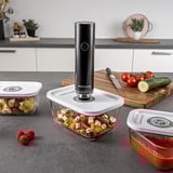 Rommelsbacher Set di avvio dispositivo sottovuoto manuale VAC 253/S, Sigillatore antracite