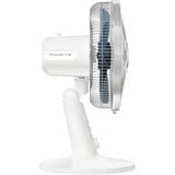 Rowenta Turbo Silence Extreme+ VU2730 Bianco, Ventilatore bianco/Blu, Ventilatore domestico con pale, Bianco, Tavolo, 30 cm, 2700 m³/h, 120°