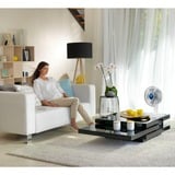 Rowenta Turbo Silence Extreme+ VU2730 Bianco, Ventilatore bianco/Blu, Ventilatore domestico con pale, Bianco, Tavolo, 30 cm, 2700 m³/h, 120°