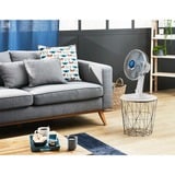 Rowenta Turbo Silence Extreme+ VU2730 Bianco, Ventilatore bianco/Blu, Ventilatore domestico con pale, Bianco, Tavolo, 30 cm, 2700 m³/h, 120°