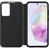 SAMSUNG Custodia Smart View Wallet Galaxy A35 5G, Custodia per telefono Nero, Custodia a borsellino, Samsung, Galaxy A35, 16,8 cm (6.6"), Nero
